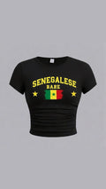 TOP BASIC SENEGALAISE ( manches courtes manches longues)