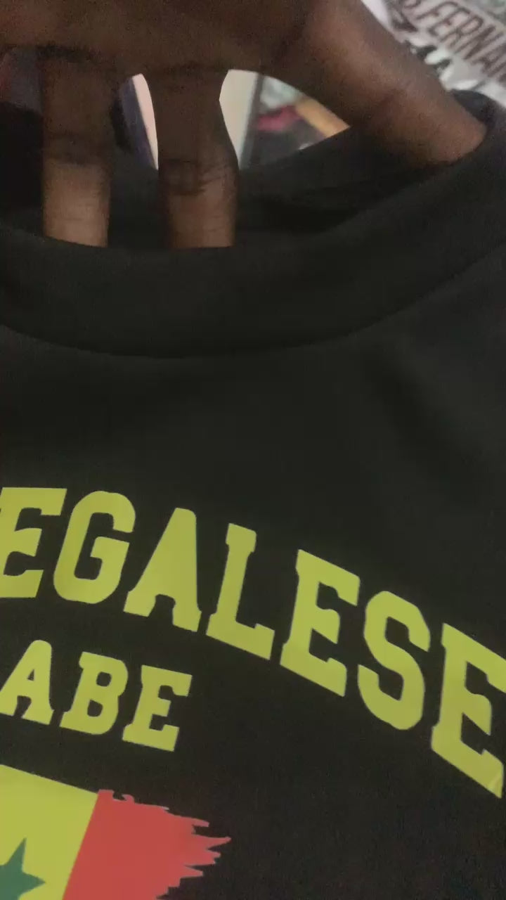 TOP BASIC SENEGALAISE ( manches courtes manches longues)